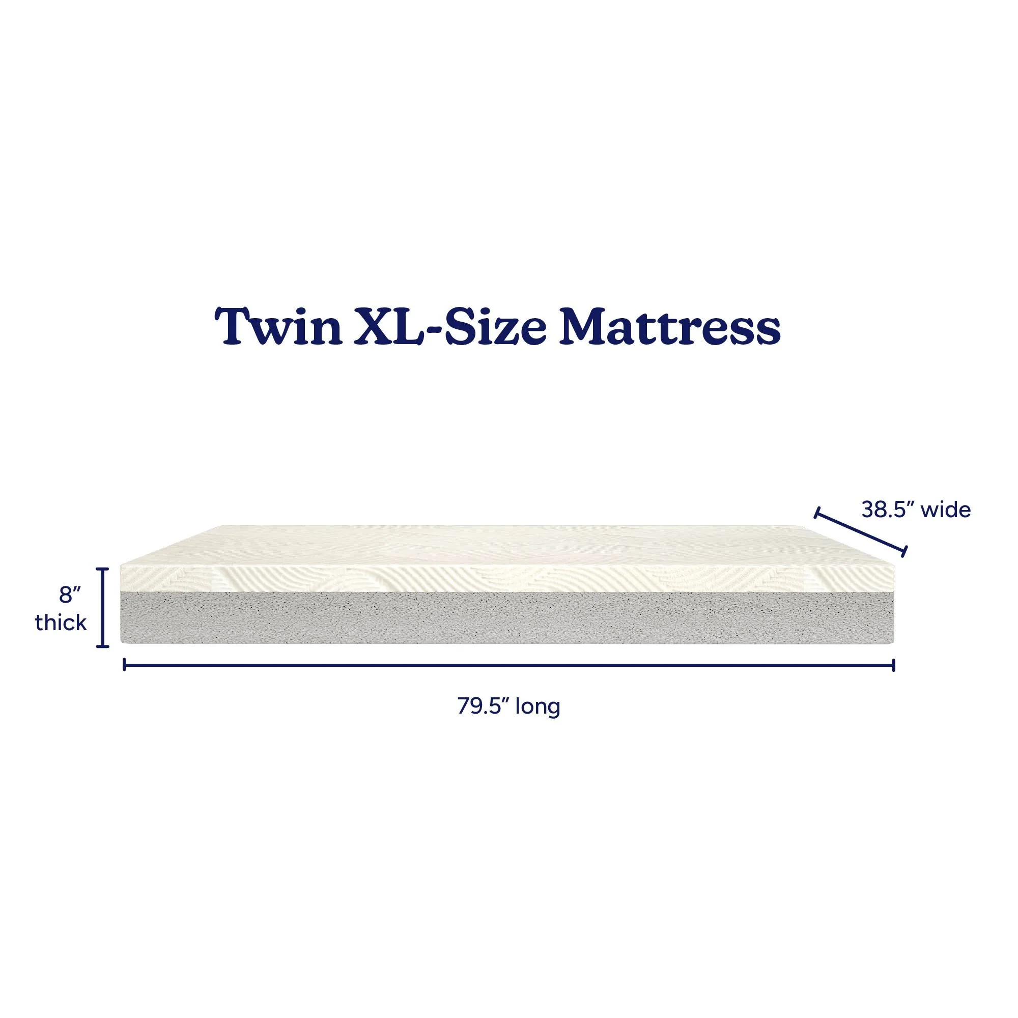8-Inch Twin XL Cooling Comfort Mattress - Image 3