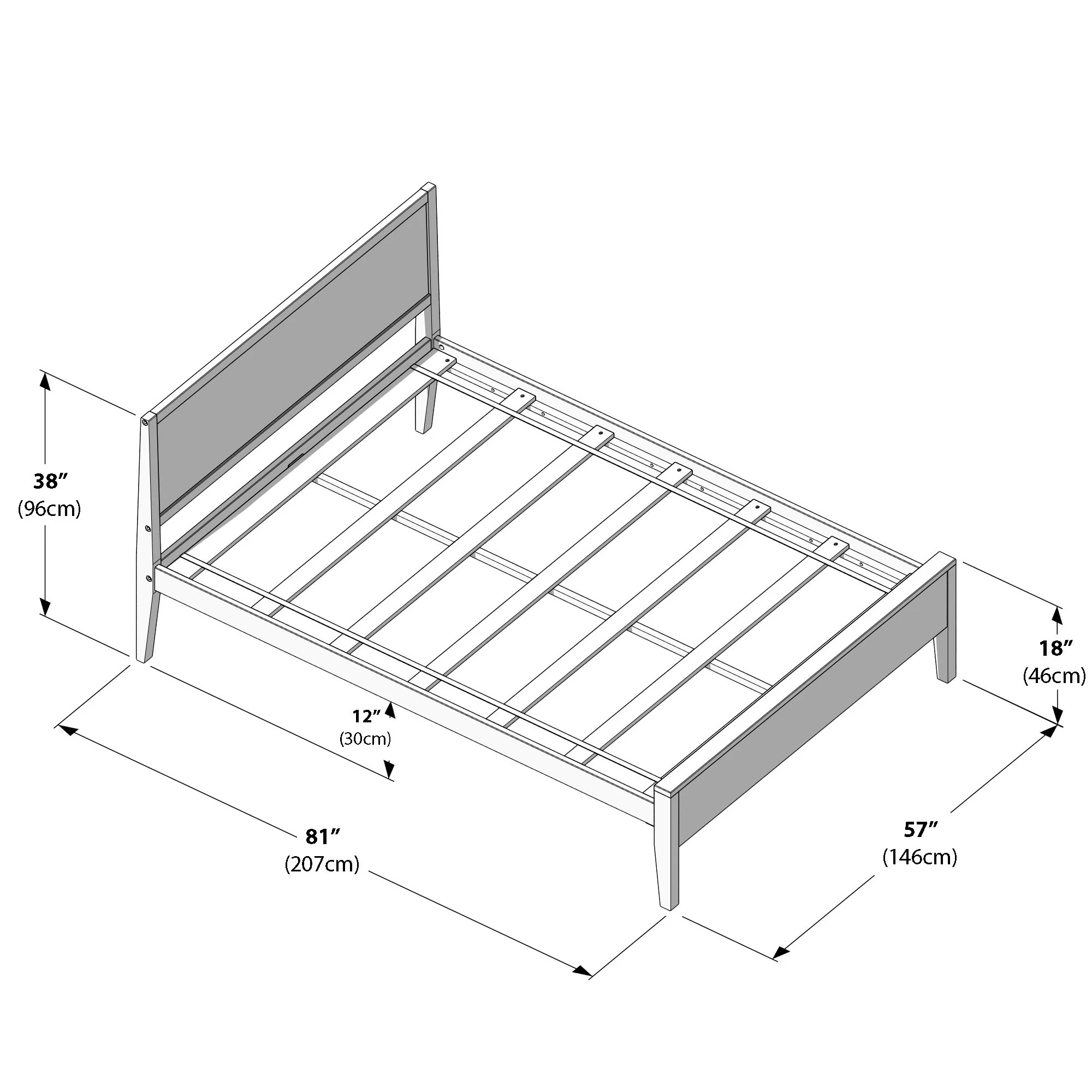 Full Panel Bed - Image 19