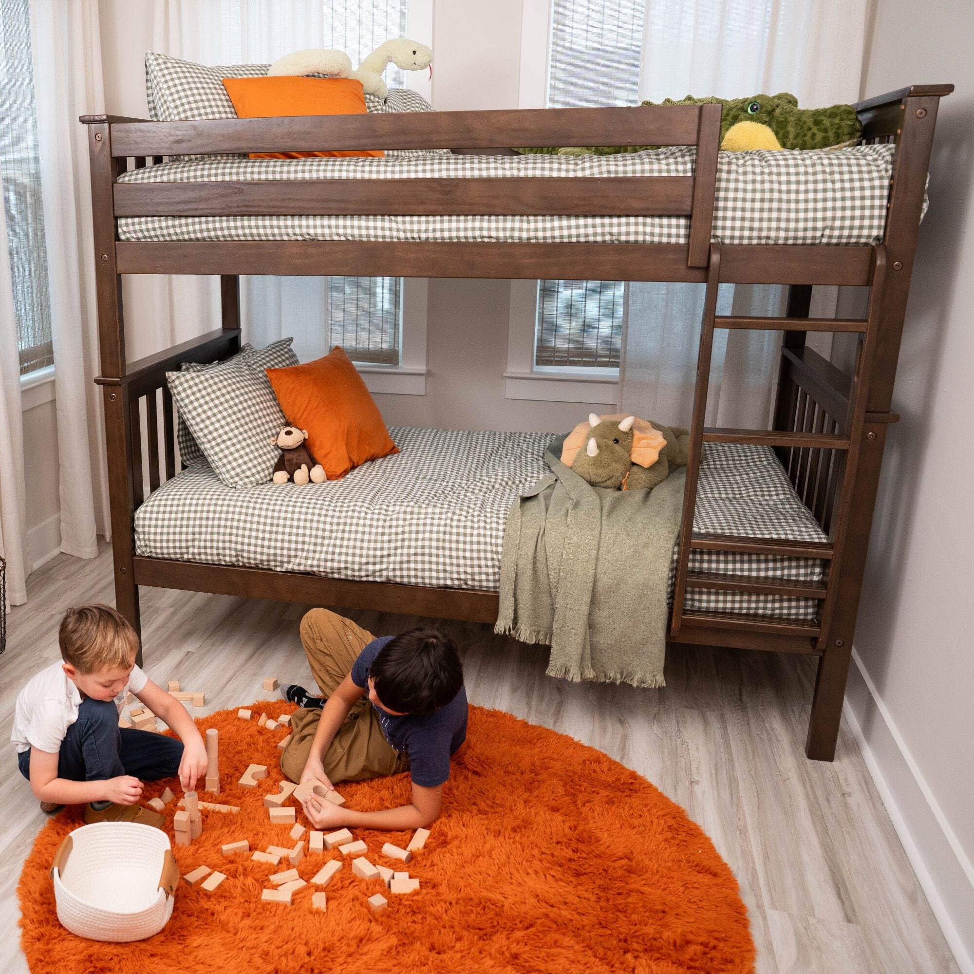 Twin Over Twin Bunk Bed - Image 10