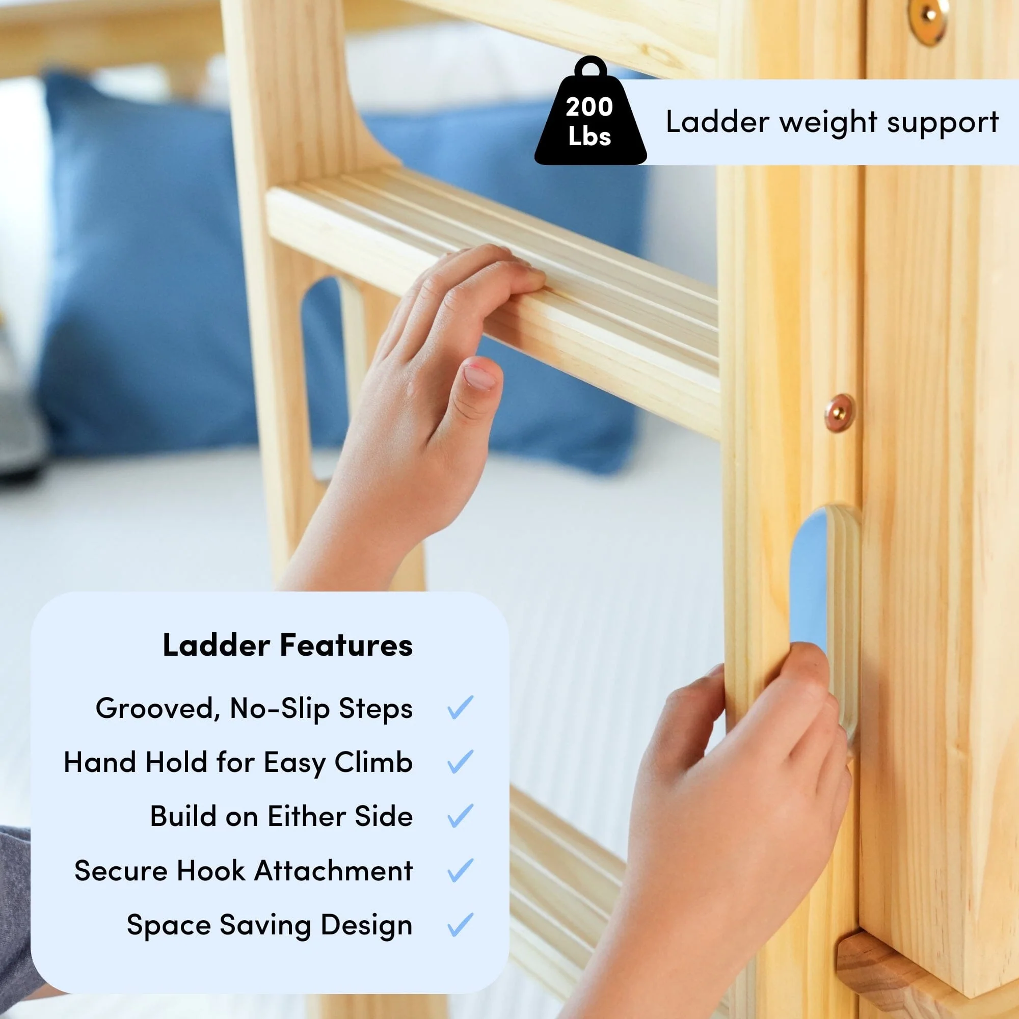 Twin Over Twin Bunk Bed - Image 42