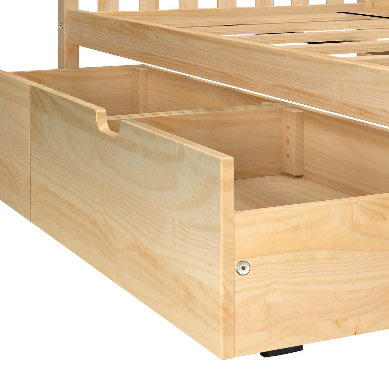 Twin Over Full Bunk Bed With Storage Drawers - Image 18