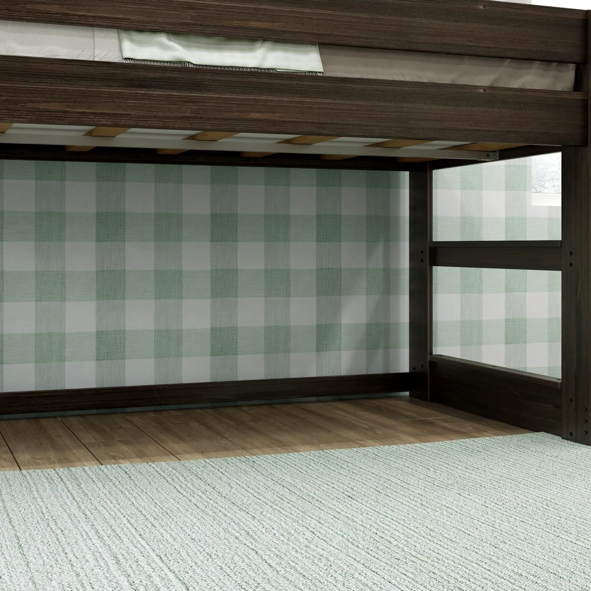 Modern Farmhouse Twin Low Loft Bed - Image 10