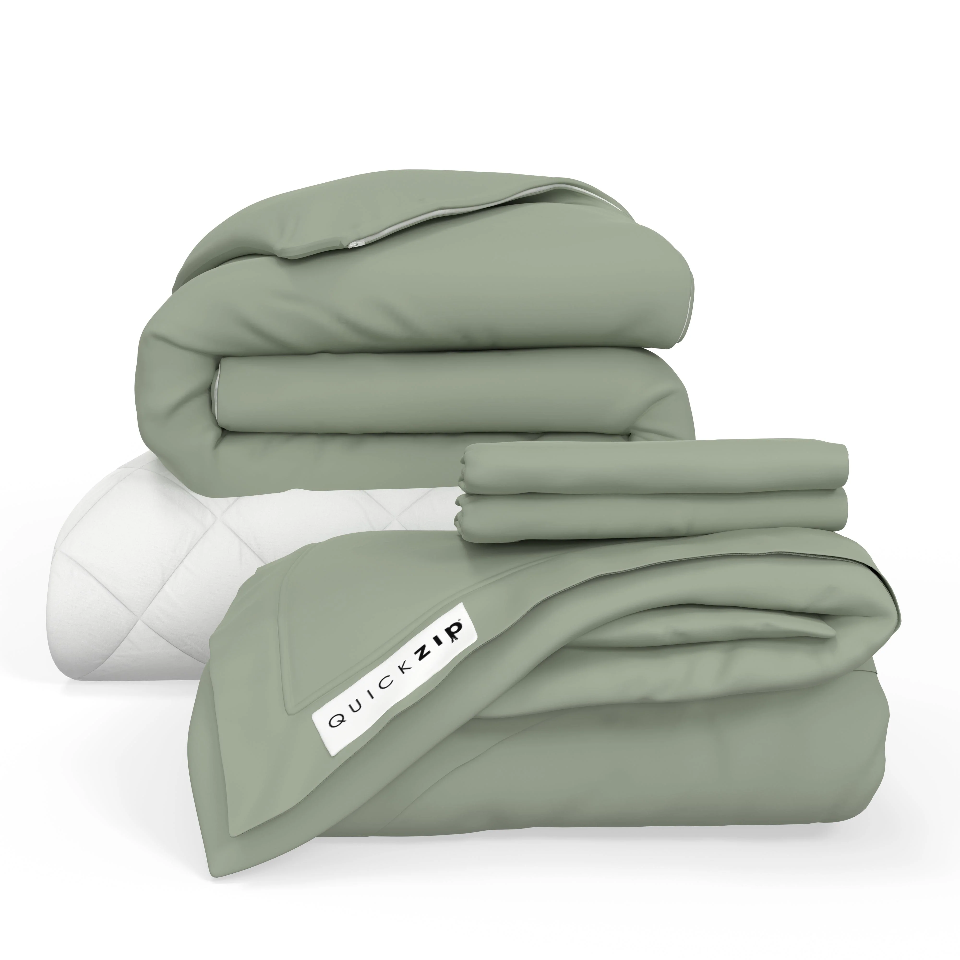 QuickZip Bed-in-a-Bag Bundle - Percale - Image 15