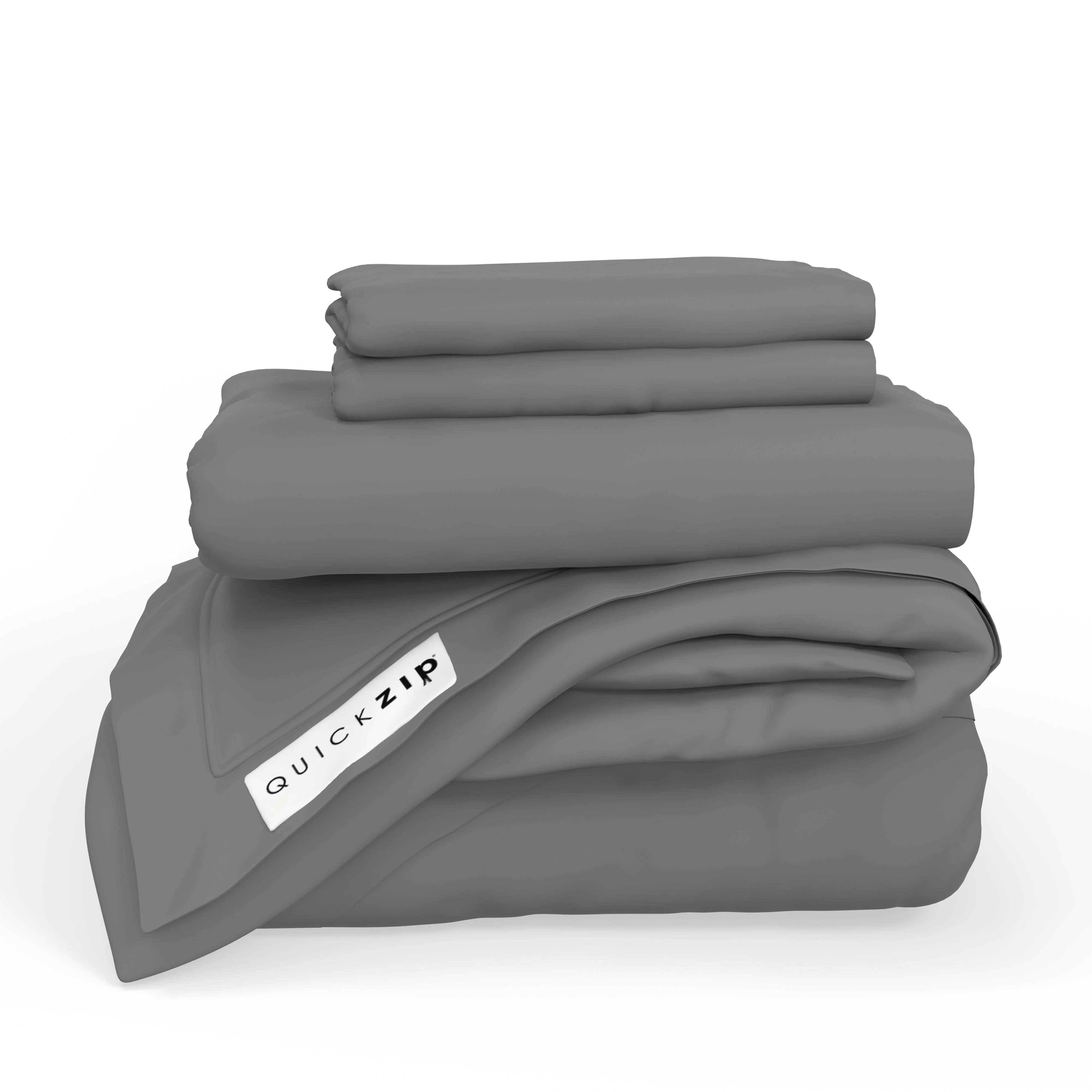 QuickZip Complete Sheet Set Bundle - Sateen - Image 5