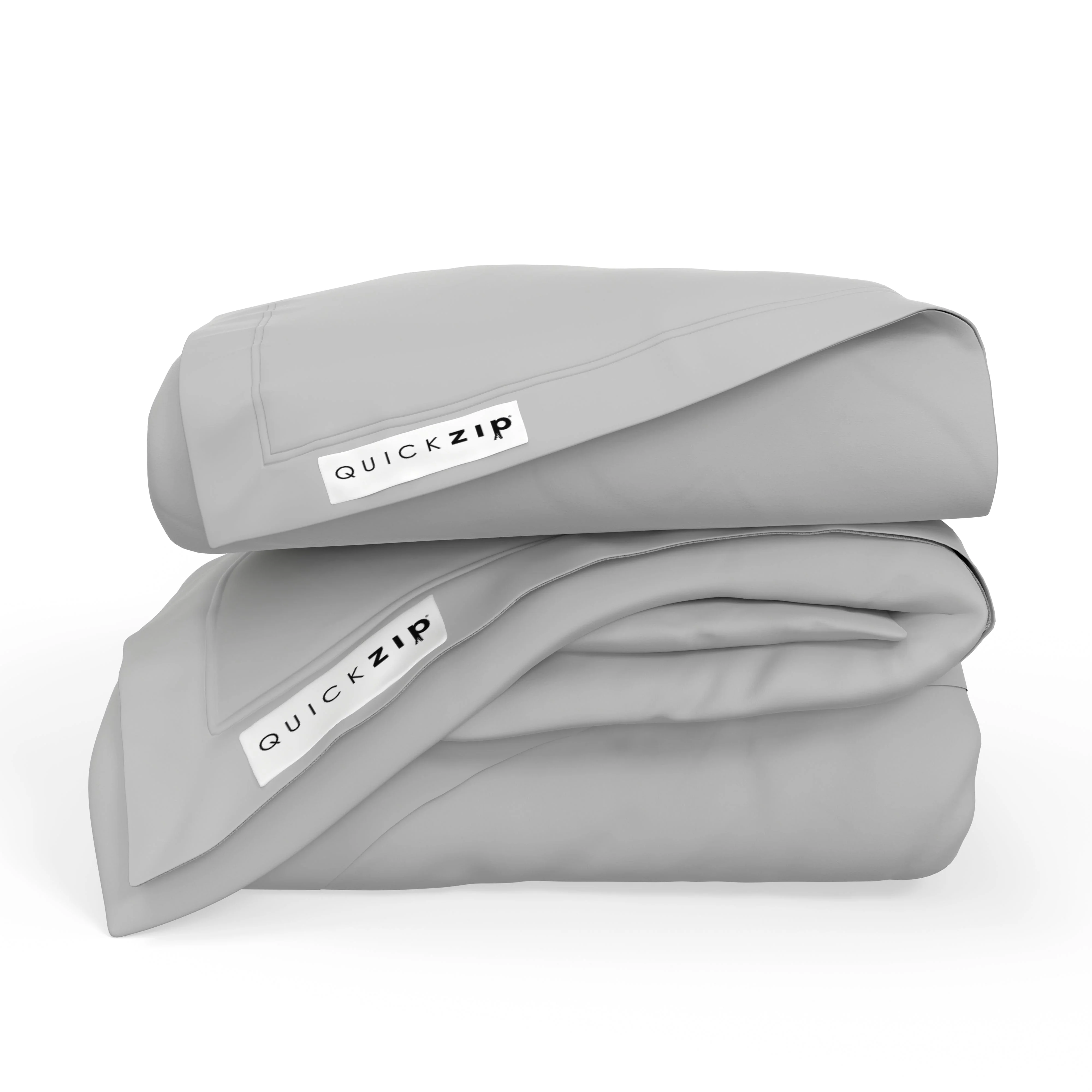 QuickZip Fitted Sheet Plus Spare Bundle - Percale - Image 25