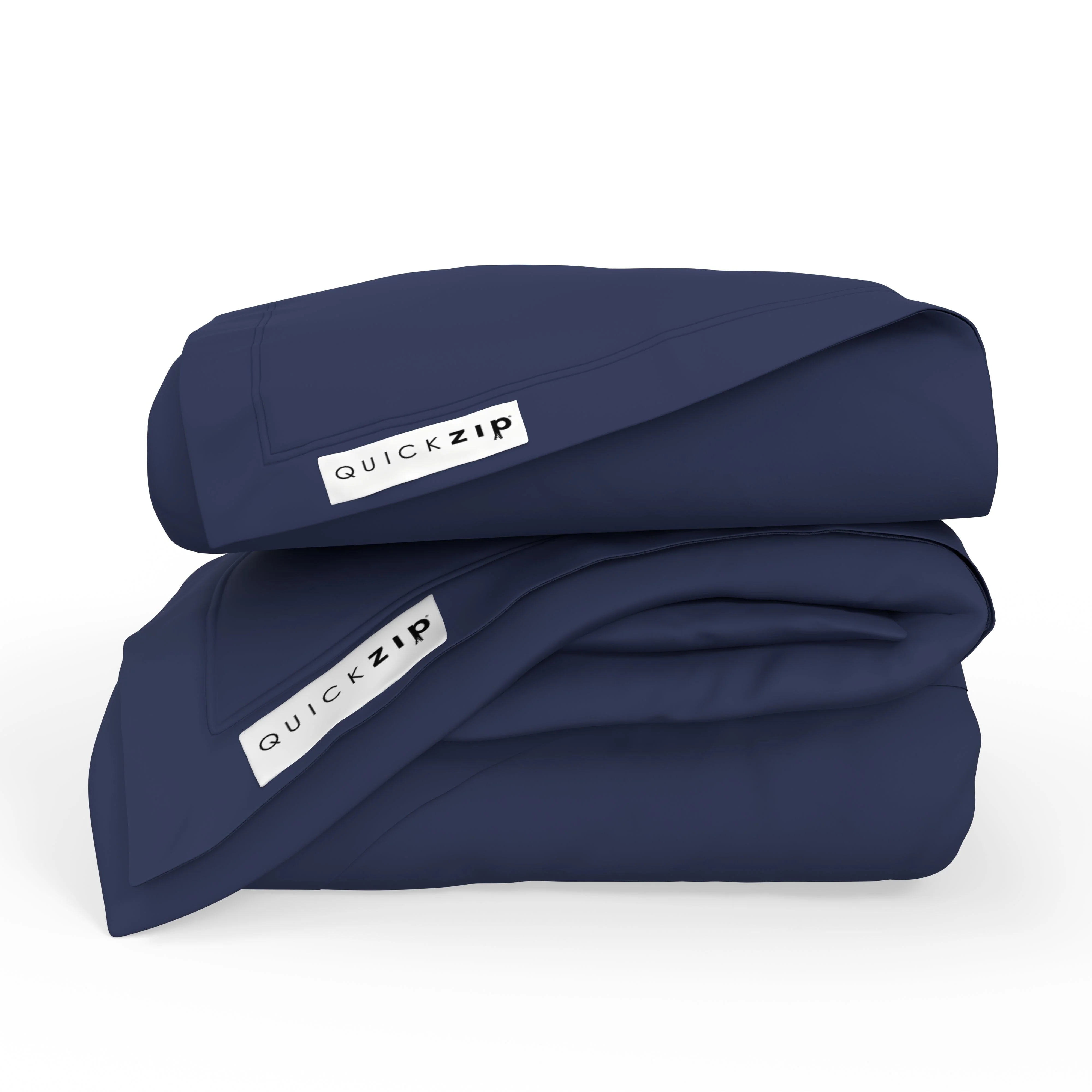 QuickZip Fitted Sheet Plus Spare Bundle - Percale - Image 29