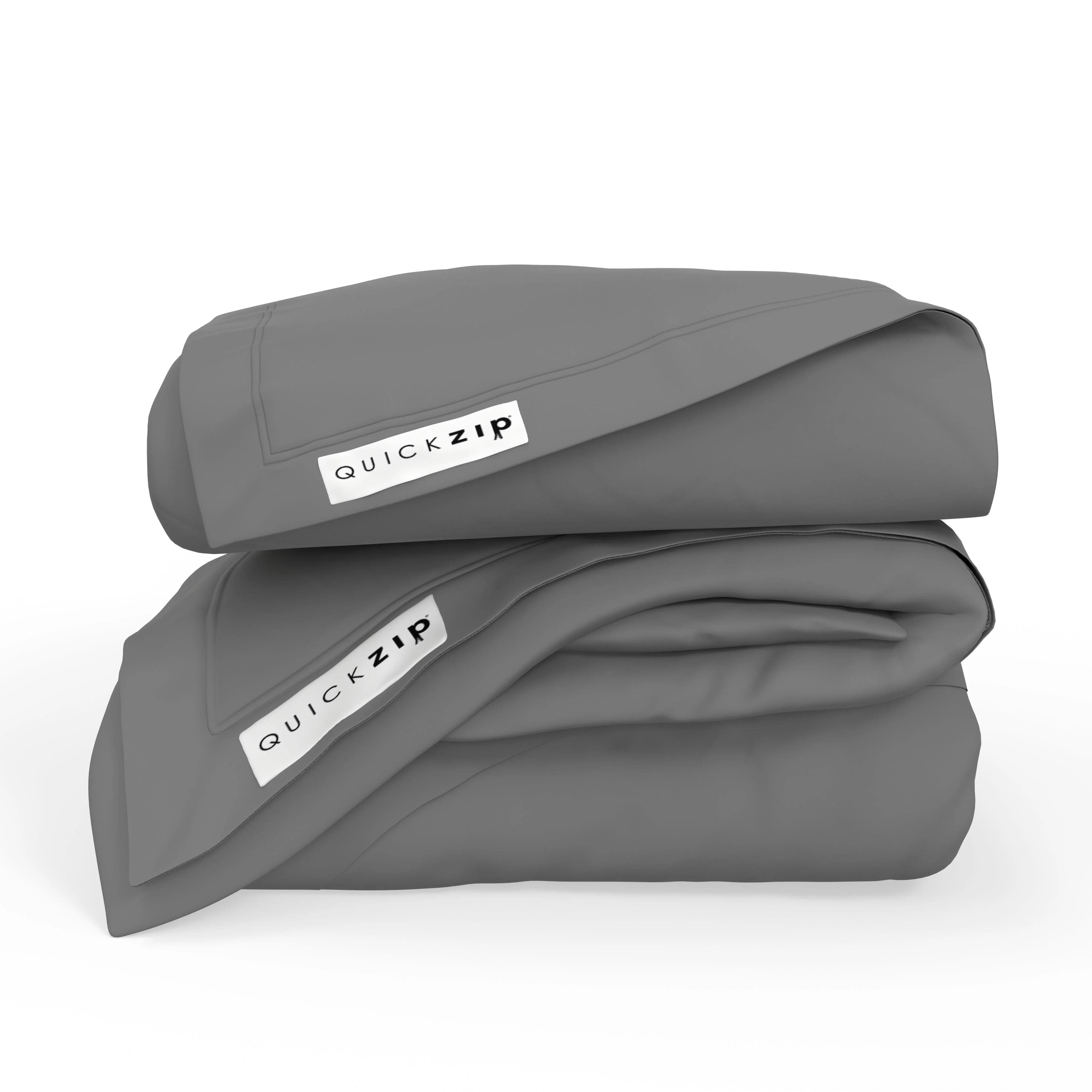 QuickZip Fitted Sheet Plus Spare Bundle - Percale - Image 30