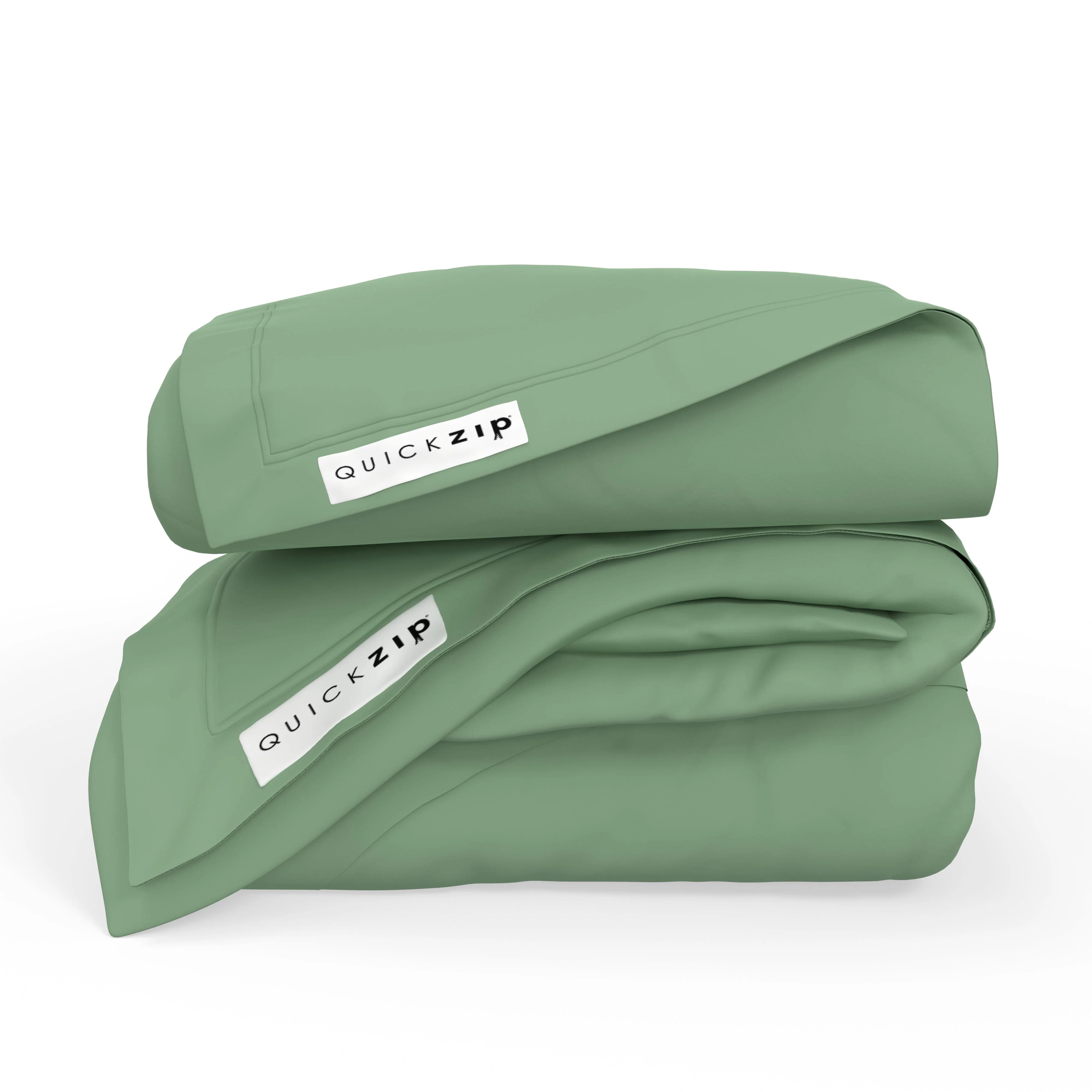 QuickZip Fitted Sheet Plus Spare Bundle - Percale - Image 35