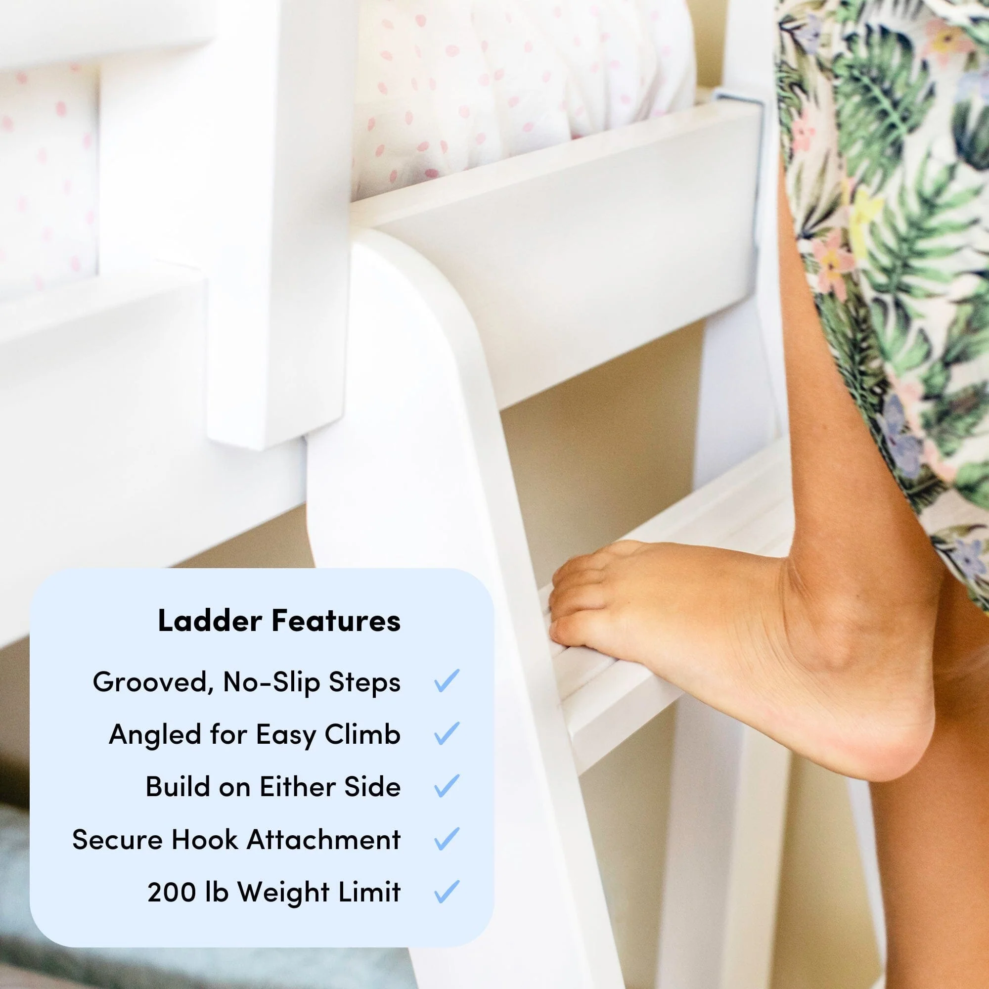 Twin Low Loft Bed with Slide & Princess Curtain - Image 16