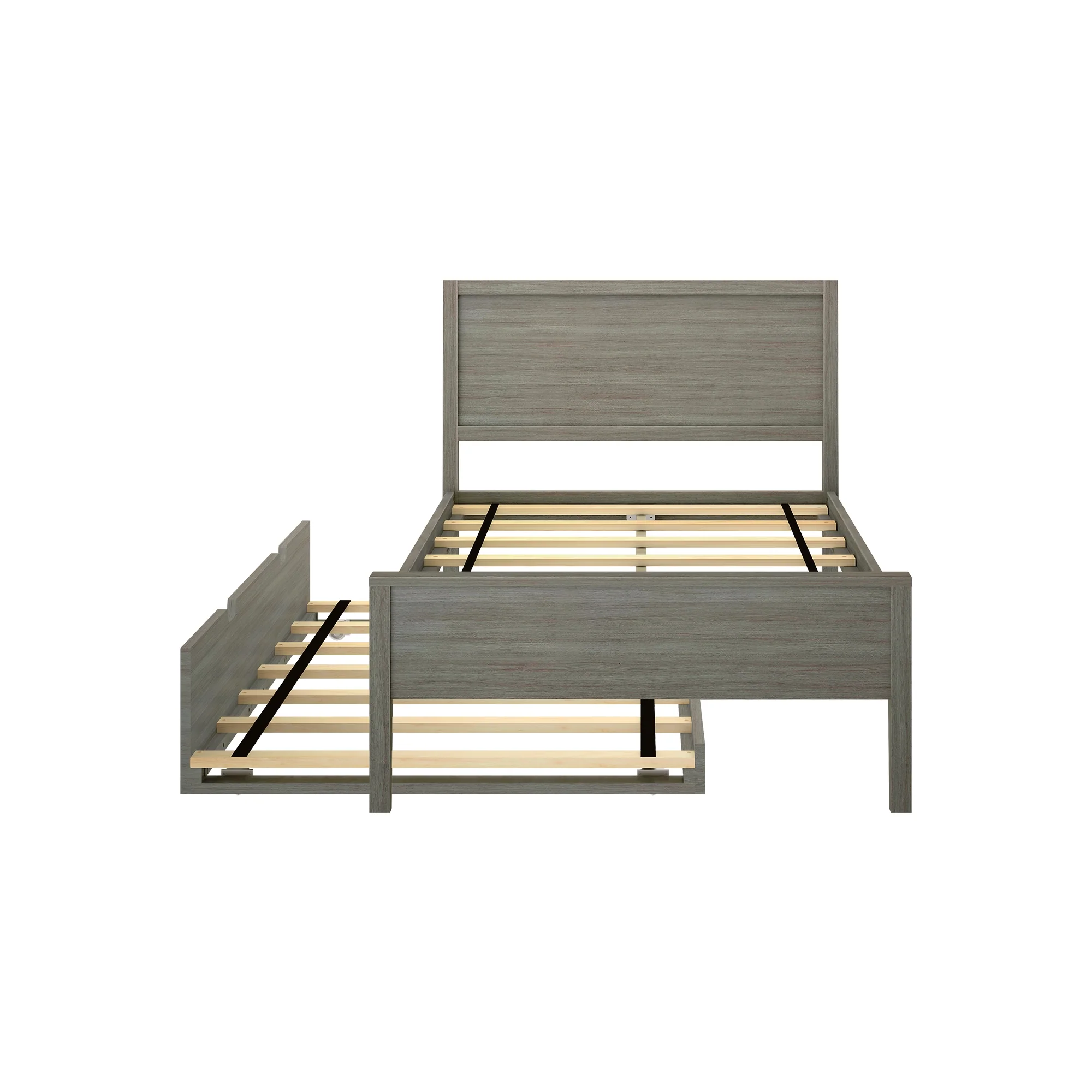 Twin Panel Bed With Trundle - Image 11